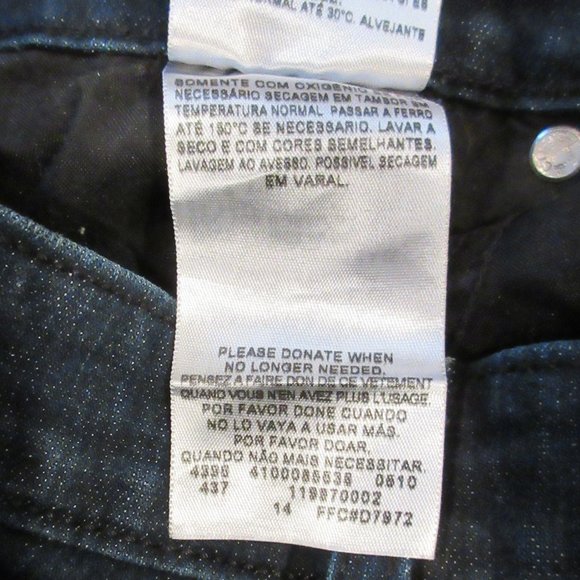 womens levi's 535 legging jeans 7m - Picture 7 of 7